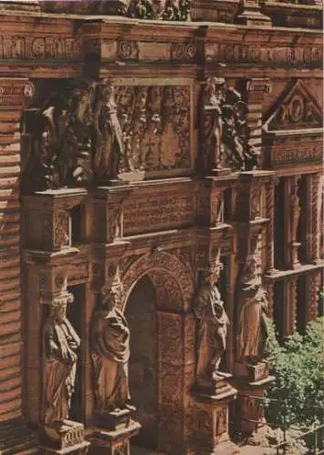 Heidelberg - Schloss - Portal - ca. 1975