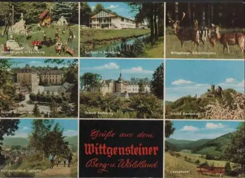 Wittgensteiner Land - u.a. Laasphetal - ca. 1975