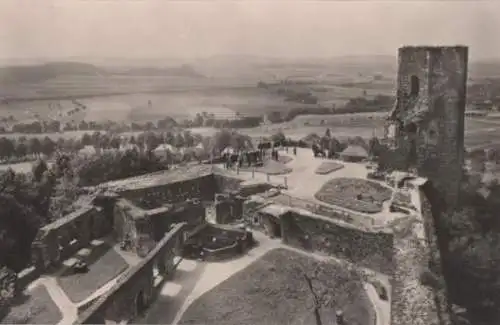 Burg Stolpen - Blick vom Seigerturm - ca. 1965