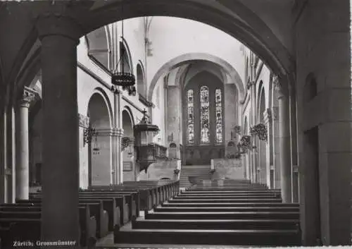 Schweiz - Schweiz - Zürich - Grossmünster - ca. 1960