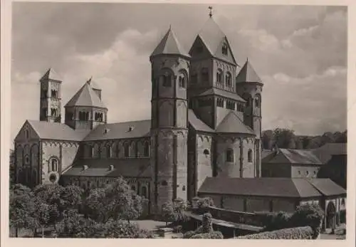 Maria Laach (Glees) - Basilika, Totalansicht - ca. 1960