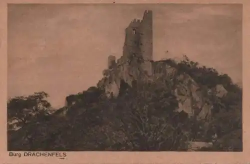 Drachenfels - Burg - ca. 1950