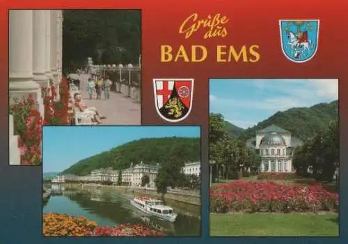 Bad Ems an der Lahn - 3 Bilder - ca. 1995