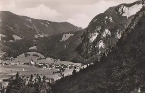 Chiemsee - Oberwössen mit Lackenbergwand - 1963