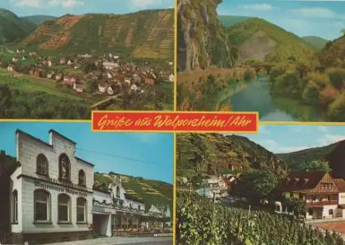 Neuenahr-Ahrweiler - 4 Bilder aus Walporzheim - ca. 1975