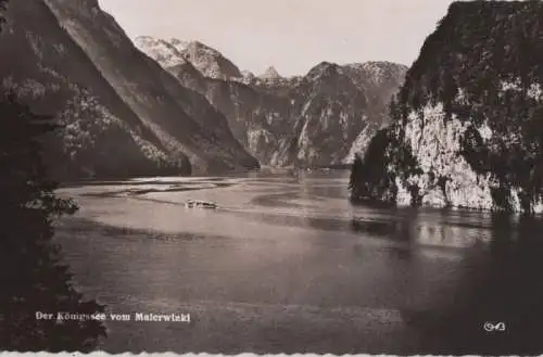 Königssee - vom Malerwinkel - ca. 1960