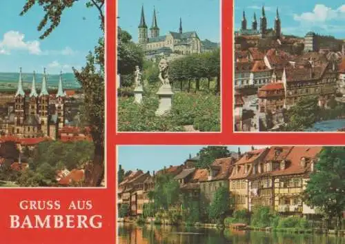 Gruss aus Bamberg - schöne Bilder - ca. 1985