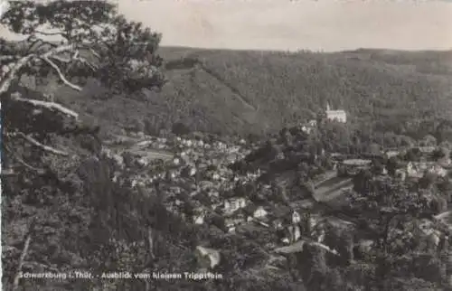 Schwarzburg vom Trippstein - 1960