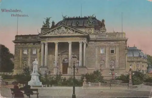 Wiesbaden - Hoftheater - ca. 1925