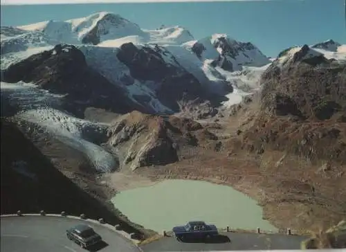 Schweiz - Schweiz - Sustenpass - Blick vom Gletscherrank - ca. 1975