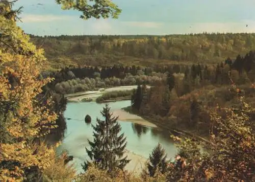 Isar - Blick auf Georgenstein - 1974