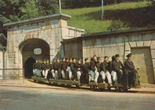 Berchtesgaden - Salzbergwerk Ausfahrt - 1968