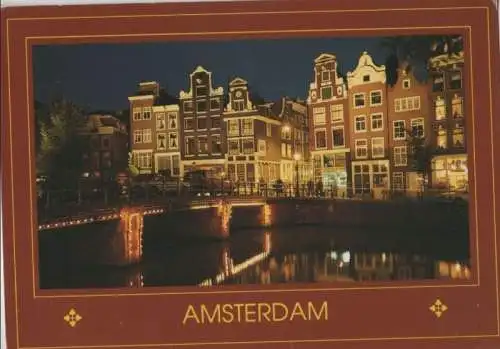 Niederlande - Amsterdam - Niederlande - am Abend