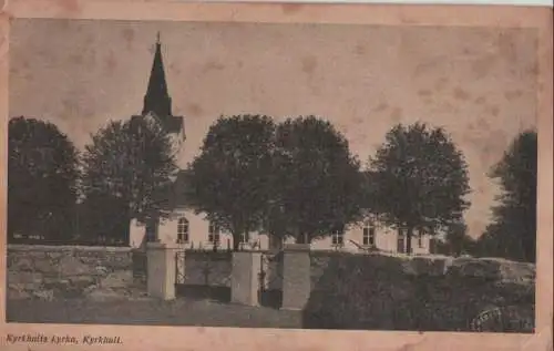 Schweden - Schweden - Olofström-Kyrkhult - Kyrka - ca. 1955