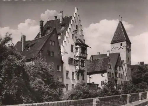 Ulm - Partie an der Stadtmauer - ca. 1965