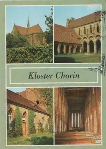 Chorin - Kloster, u.a. Klosterhof - 1990