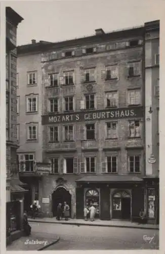 Österreich - Österreich - Salzburg - Mozarts Geburtshaus - ca. 1955