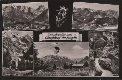 Oberstdorf - u.a. mit Nebelhorn Bergstation - 1957