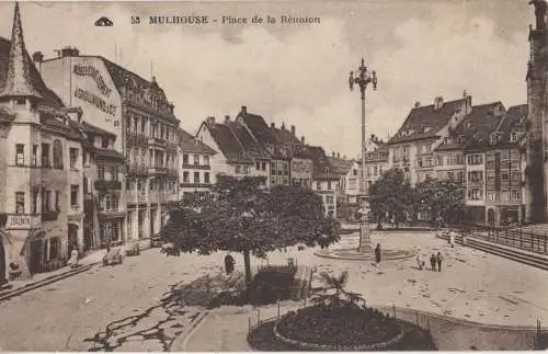 Frankreich - Mulhouse - Frankreich - Place de la Reunion