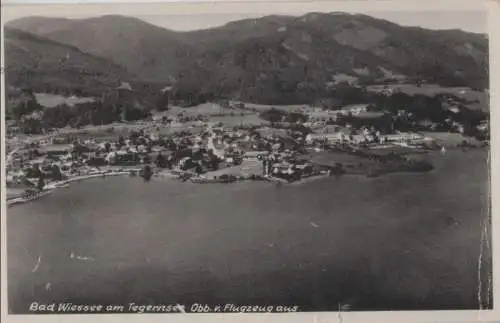 Bad Wiessee - vom Flugzeug aus - ca. 1990