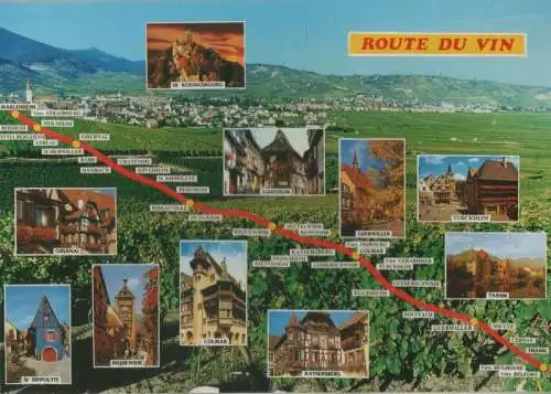 Frankreich - Frankreich (Sonstiges) - Frankreich - Route du Vin