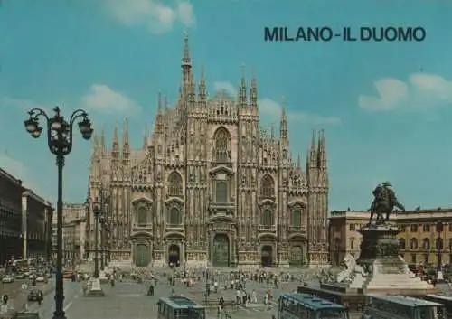 Italien - Italien - Mailand Milano - Il Duomo - ca. 1980