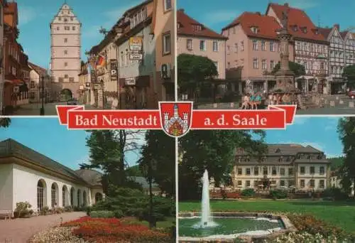 Bad Neustadt - u.a. Marktplatz - ca. 1995