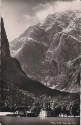 Königssee - St. Bartholomä mit Watzmann - 1991