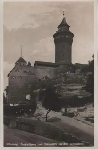 Nürnberg - Burgaufgang zum Himmelstor - 1932