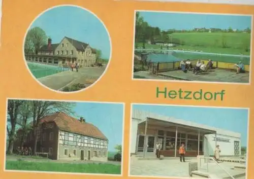 Halsbrücke-Hetzdorf - u.a. Freibad Sumpfmühle - 1988