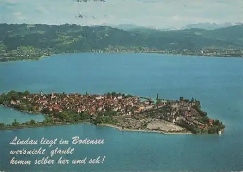 Lindau Bodensee Luftbild - 1980