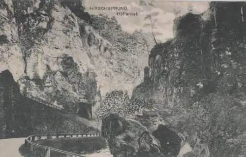 Titisee - Hirschsprung im Höllental - ca. 1925