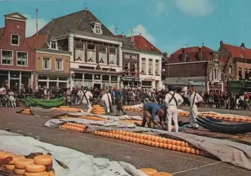 Niederlande - Niederlande - Alkmaar - Kaasmarkt - ca. 1980