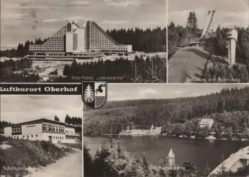 Oberhof - u.a. Schanzenbaude - 1971