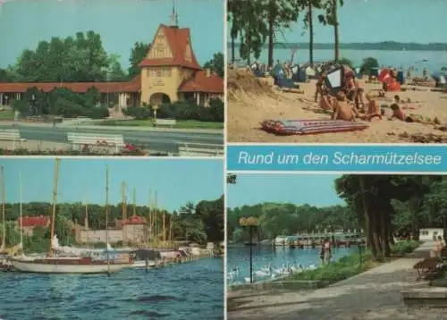 Scharmützelsee - u.a. Bahnhof in Bad Saarow-Pieskow - 1979