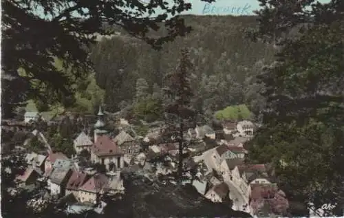 Bad Berneck - Blick v. Sonnentempel - 1956