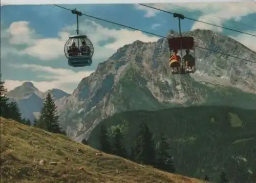 Jenner - Seilbahn gegen Watzman - ca. 1965