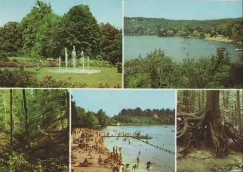 Buckow - u.a. Blick auf Schermützelsee - 1970