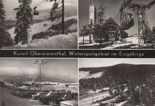 Oberwiesenthal - 4 Teilbilder - 1982