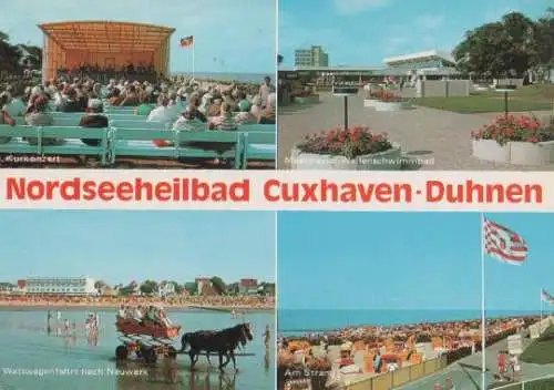 Cuxhaven-Duhnen u.a. Wattwagenfahrt - 1978