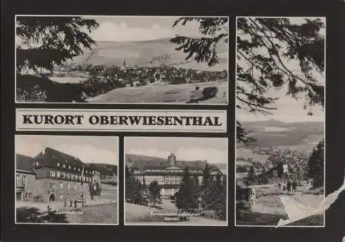 Oberwiesenthal - u.a. Gesamtansicht - 1980