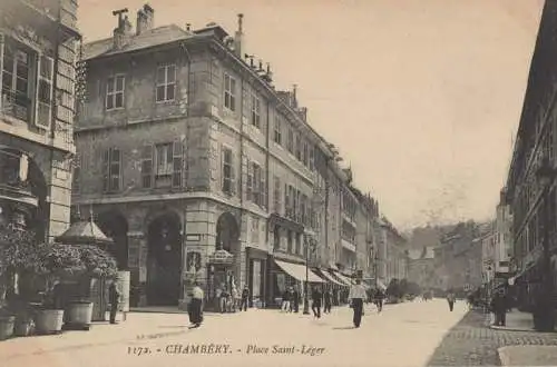 Frankreich - Chambéry - Frankreich - Place Saint-Leger