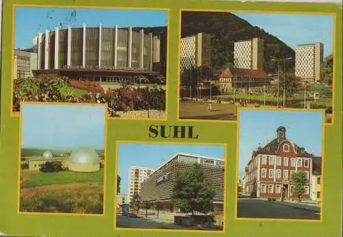 Suhl - u.a. Stadthalle - 1982