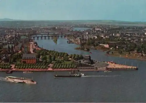 Koblenz - Deutsches Eck - ca. 1970