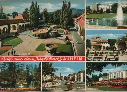 Bad Nauheim - 6 Teilbilder - 1971