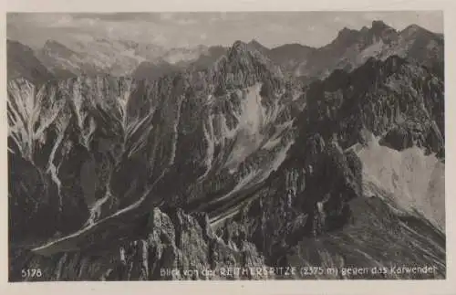 Österreich - Österreich - Reither Spitze - Blick zum Karwendel - ca. 1950