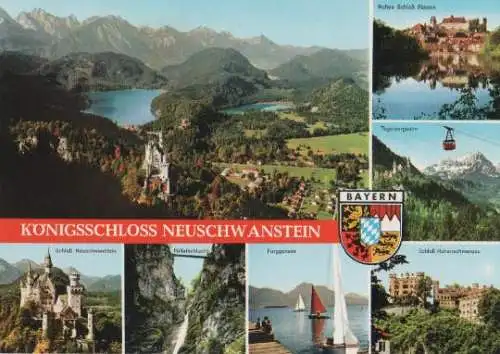 Schwangau - Königsschloss Neuschwanstein - ca. 1975