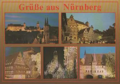 Nürnberg - u.a. Heilig-Geist-Spital - ca. 1985