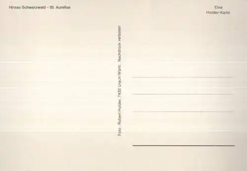 Calw-Hirsau - St. Aurelius