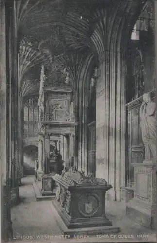 Großbritannien - Großbritannien - London - Westminster Abbey, Tomb of Queen Mary - ca. 1955